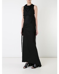 schwarzes Ballkleid von Rick Owens