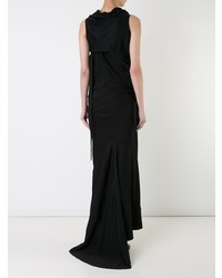 schwarzes Ballkleid von Rick Owens