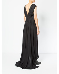 schwarzes Ballkleid von Ann Demeulemeester