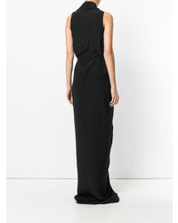 schwarzes Ballkleid von Rick Owens