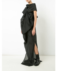 schwarzes Ballkleid von Rick Owens