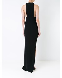 schwarzes Ballkleid von Mugler