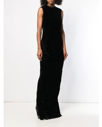 schwarzes Ballkleid von Rick Owens