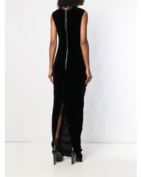 schwarzes Ballkleid von Rick Owens