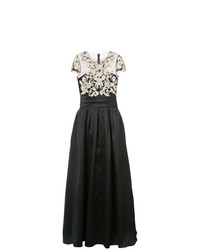 schwarzes Ballkleid von Marchesa Notte