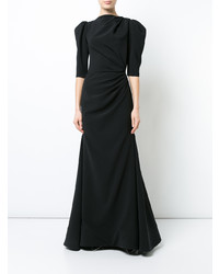 schwarzes Ballkleid von Christian Siriano