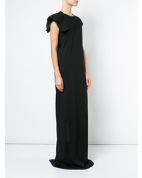 schwarzes Ballkleid von Rick Owens