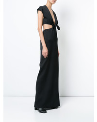 schwarzes Ballkleid von Proenza Schouler