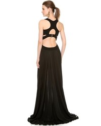 schwarzes Ballkleid von Jay Ahr