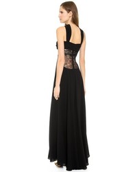 schwarzes Ballkleid von Nina Ricci