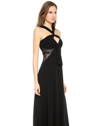 schwarzes Ballkleid von Nina Ricci