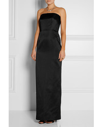 schwarzes Ballkleid von Alexander McQueen