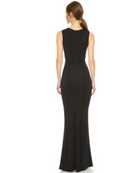 schwarzes Ballkleid von Zac Posen