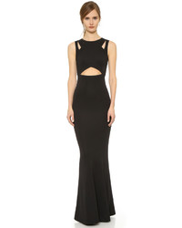 schwarzes Ballkleid von Zac Posen