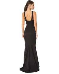 schwarzes Ballkleid von Zac Posen