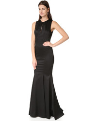 schwarzes Ballkleid von Zac Posen