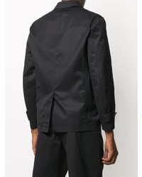 schwarzes Baumwollsakko von Comme des Garcons Homme