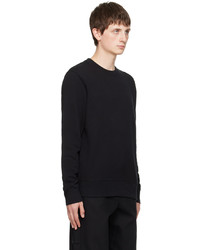 schwarzes bedrucktes Sweatshirt von Golden Goose