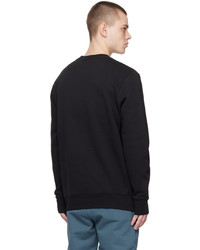 schwarzes bedrucktes Sweatshirt von Ps By Paul Smith