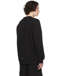 schwarzes bedrucktes Sweatshirt von Givenchy