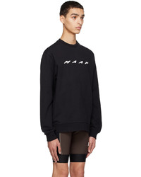 schwarzes bedrucktes Sweatshirt von MAAP