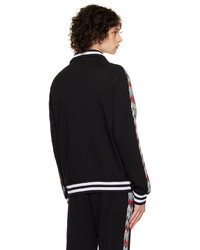 schwarzes bedrucktes Sweatshirt von Missoni