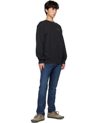 schwarzes bedrucktes Sweatshirt von Levi's