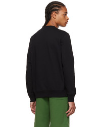 schwarzes bedrucktes Sweatshirt von Ps By Paul Smith