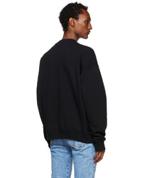 schwarzes bedrucktes Sweatshirt von Off-White