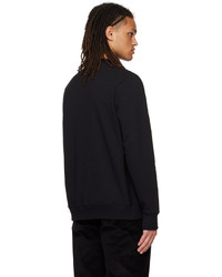 schwarzes bedrucktes Sweatshirt von Ps By Paul Smith