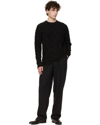 schwarzes bedrucktes Sweatshirt von Ps By Paul Smith