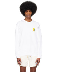 schwarzes bedrucktes Sweatshirt von Casablanca