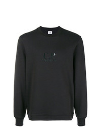 schwarzes bedrucktes Sweatshirt von CP Company