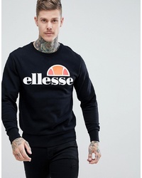 schwarzes bedrucktes Sweatshirt von Ellesse