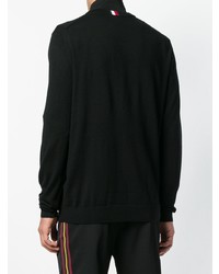 schwarzes bedrucktes Sweatshirt von Tommy Hilfiger