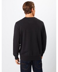 schwarzes bedrucktes Sweatshirt von G-Star RAW