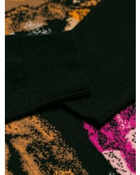 schwarzes bedrucktes Sweatshirt von Stella McCartney