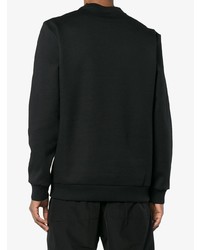 schwarzes bedrucktes Sweatshirt von 1017 Alyx 9Sm