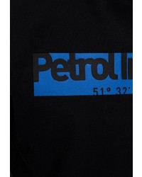 schwarzes bedrucktes Sweatshirt von Petrol Industries