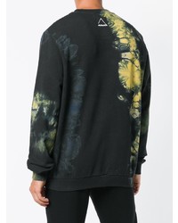 schwarzes bedrucktes Sweatshirt von Mauna Kea