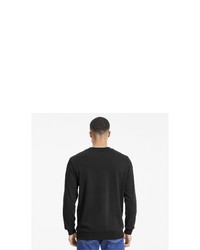 schwarzes bedrucktes Sweatshirt von Puma