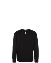 schwarzes bedrucktes Sweatshirt von Puma