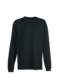 schwarzes bedrucktes Sweatshirt von RtA