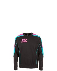 schwarzes bedrucktes Sweatshirt von Umbro