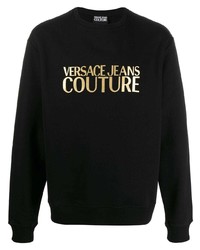 schwarzes bedrucktes Sweatshirt von VERSACE JEANS COUTURE