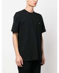 schwarzes bedrucktes T-Shirt mit einem Rundhalsausschnitt von Carhartt WIP