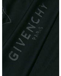 schwarzes bedrucktes T-Shirt mit einem Rundhalsausschnitt von Givenchy