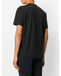 schwarzes bedrucktes T-shirt von Givenchy