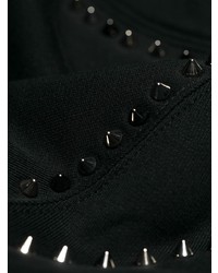 schwarzes beschlagenes Sweatshirt von Versace Collection
