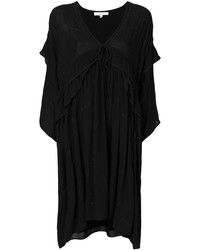schwarzes besticktes Kleid von IRO